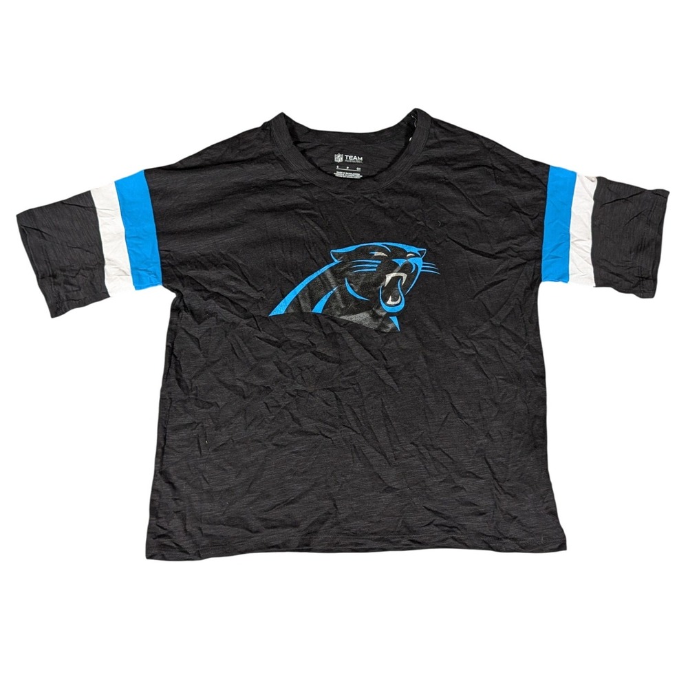 NFL Carolina Panthers Womens T-Shirt Short Sleeve Football Top